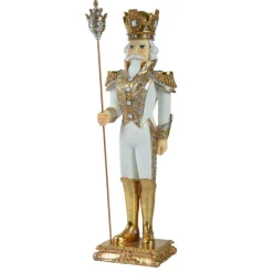 Personnage, Objet Grand Format|Père Noël, Animaux Et Personnage|EMINZA Soldat Casse-Noisette Géant (H170 cm) Eloi le Roi Or