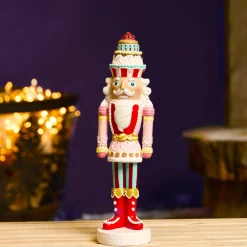 Père Noël, Animaux Et Personnage|KAEMINGK Soldat Casse-noisette (H26 cm) Francis et les gourmandises Multicolore