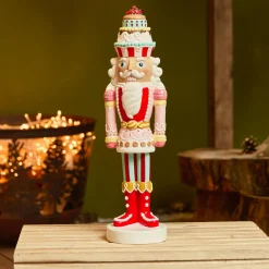 Père Noël, Animaux Et Personnage|KAEMINGK Soldat Casse-noisette (H36 cm) Francis et les gourmandises Multicolore