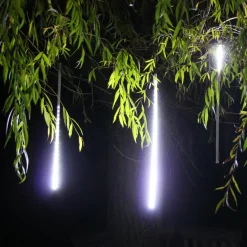 Guirlande Lumineuse|Feeric Lights & Christmas Stalactite lumineuse 6 m 210 LED Glaçons défilement Blanc froid