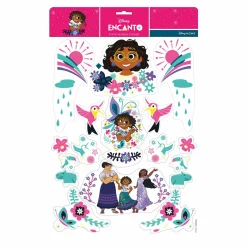 Déco Et Objet De Noël|Déco De Noël Disney|CHRISTMAS INSPIRATIONS Stickers pour fenêtre Disney Encanto Multicolore