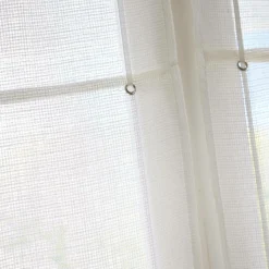 Store|EMINZA Store bateau passe tringle (45 x 180 cm) Luca Blanc