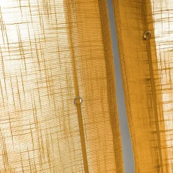 Store|EMINZA Store bateau passe tringle (45 x 180 cm) Robin Jaune ocre