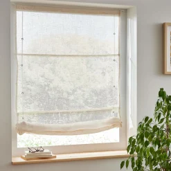 Store|EMINZA Store bateau passe tringle (90 x 180 cm) Luca Beige