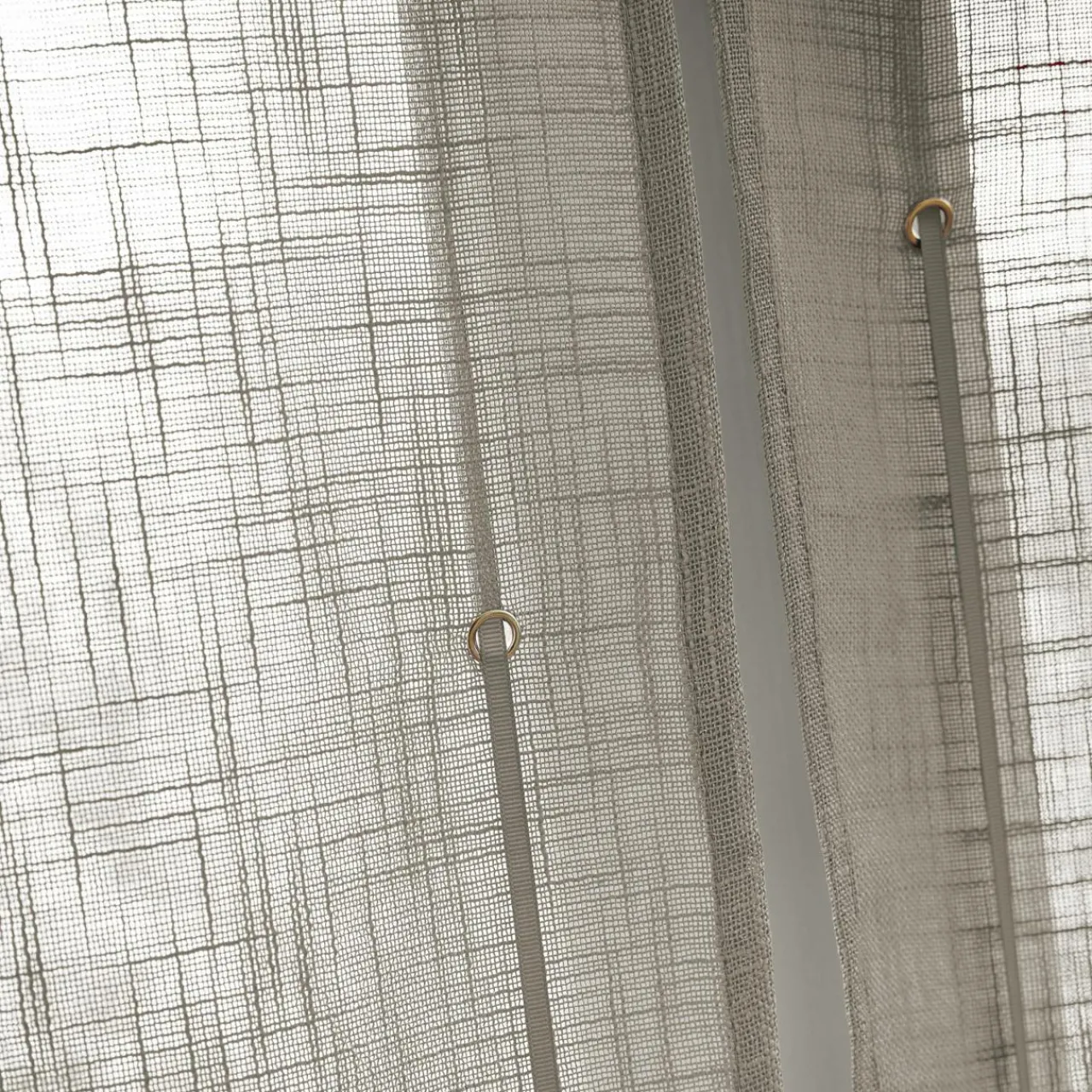 Store|EMINZA Store bateau passe-tringle (60 x 180 cm) Robin Taupe