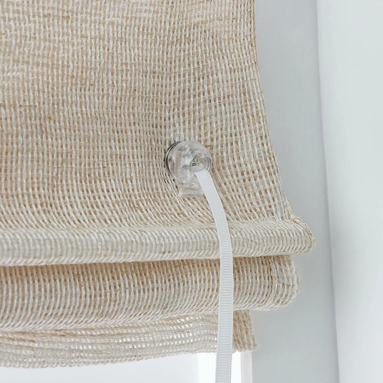 Store|EMINZA Store bateau passe-tringle (60 x 180 cm) Luca Beige