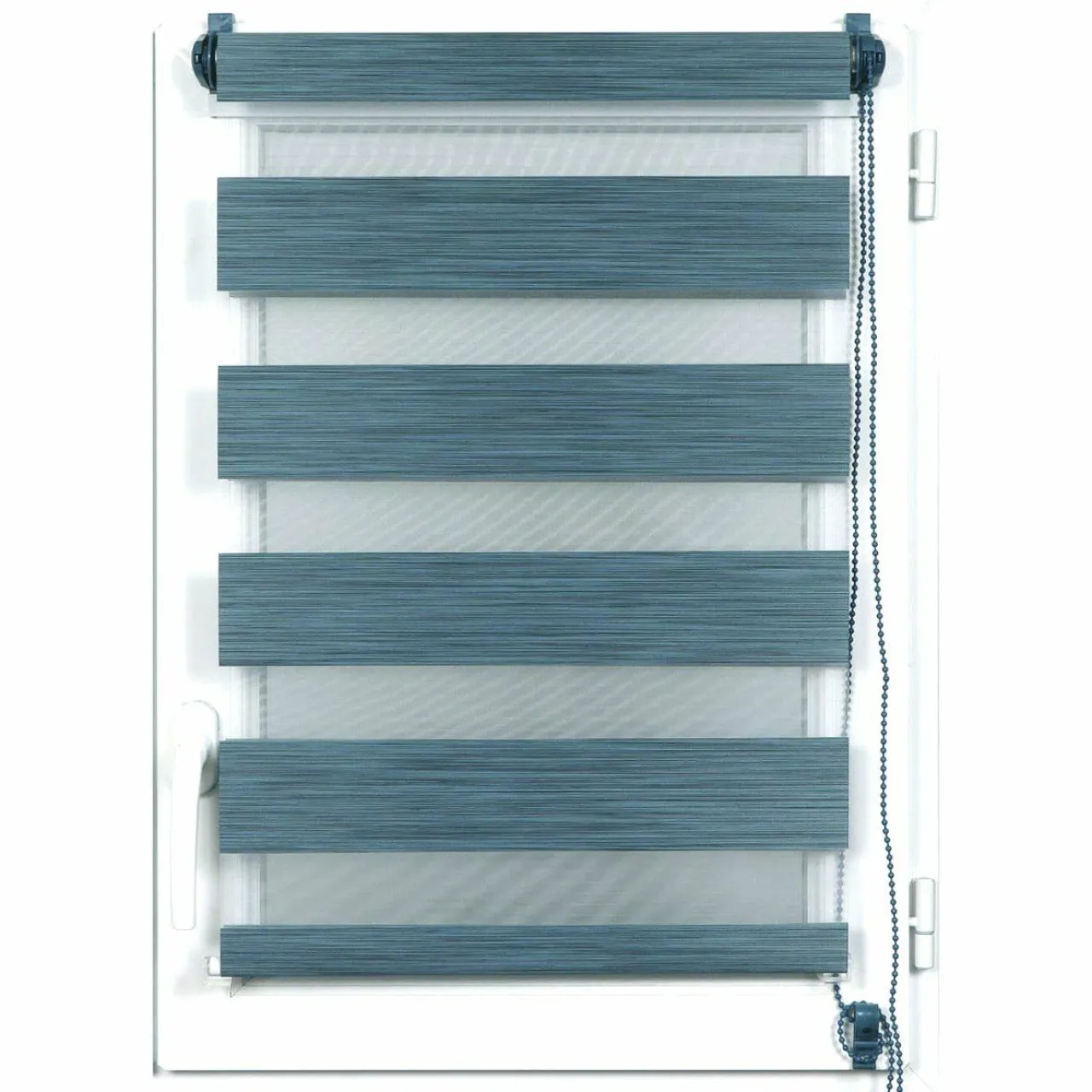 Store|LUANCE Store enrouleur Jour / Nuit (45 x 90 cm) chiné Bleu