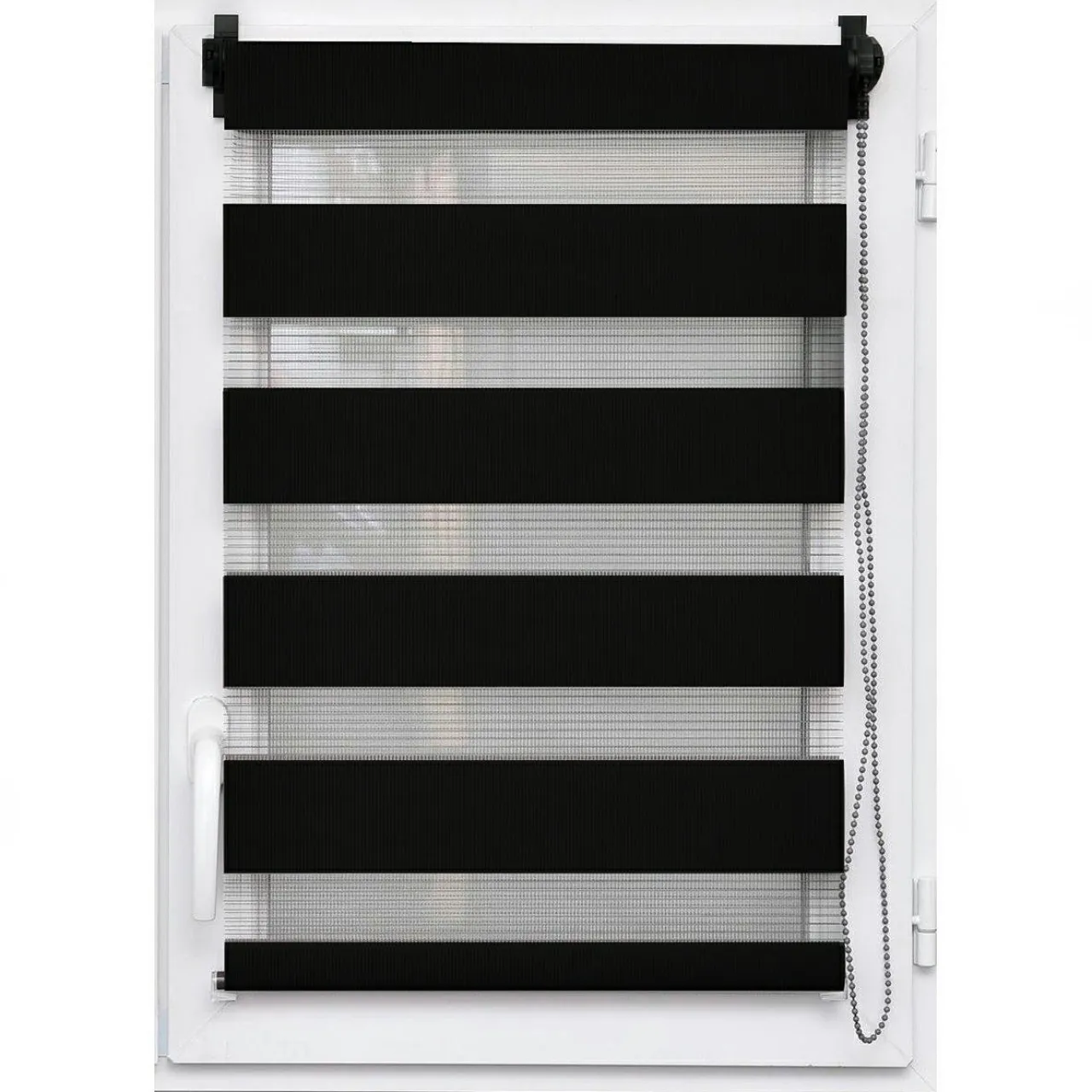 Store|LUANCE Store enrouleur Jour / Nuit (45 x 180 cm) Noir