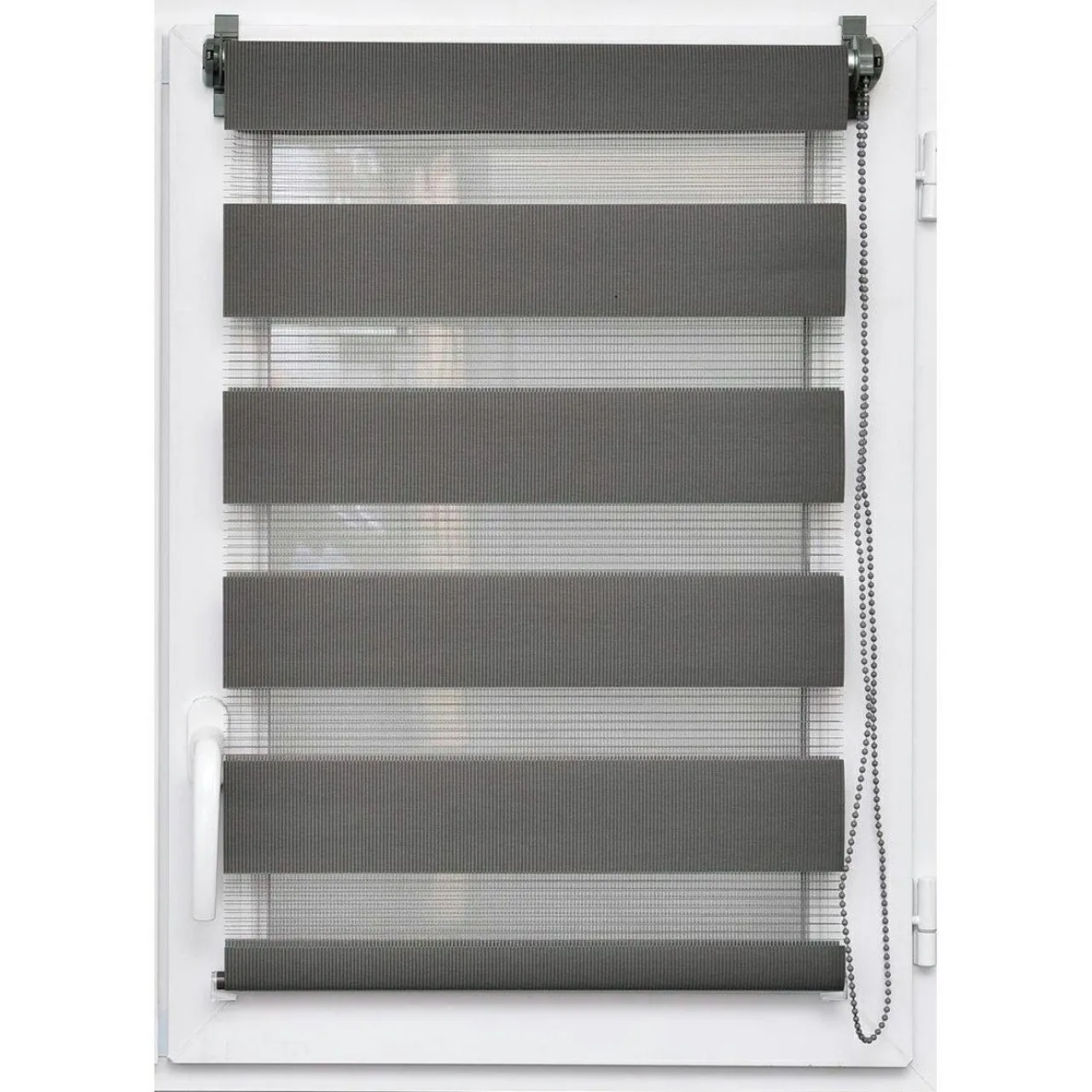 Store|LUANCE Store enrouleur Jour / Nuit (60 x 250 cm) Gris Anthracite