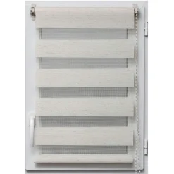 Store|LUANCE Store enrouleur Jour / Nuit (60 x 180 cm) Beige chiné