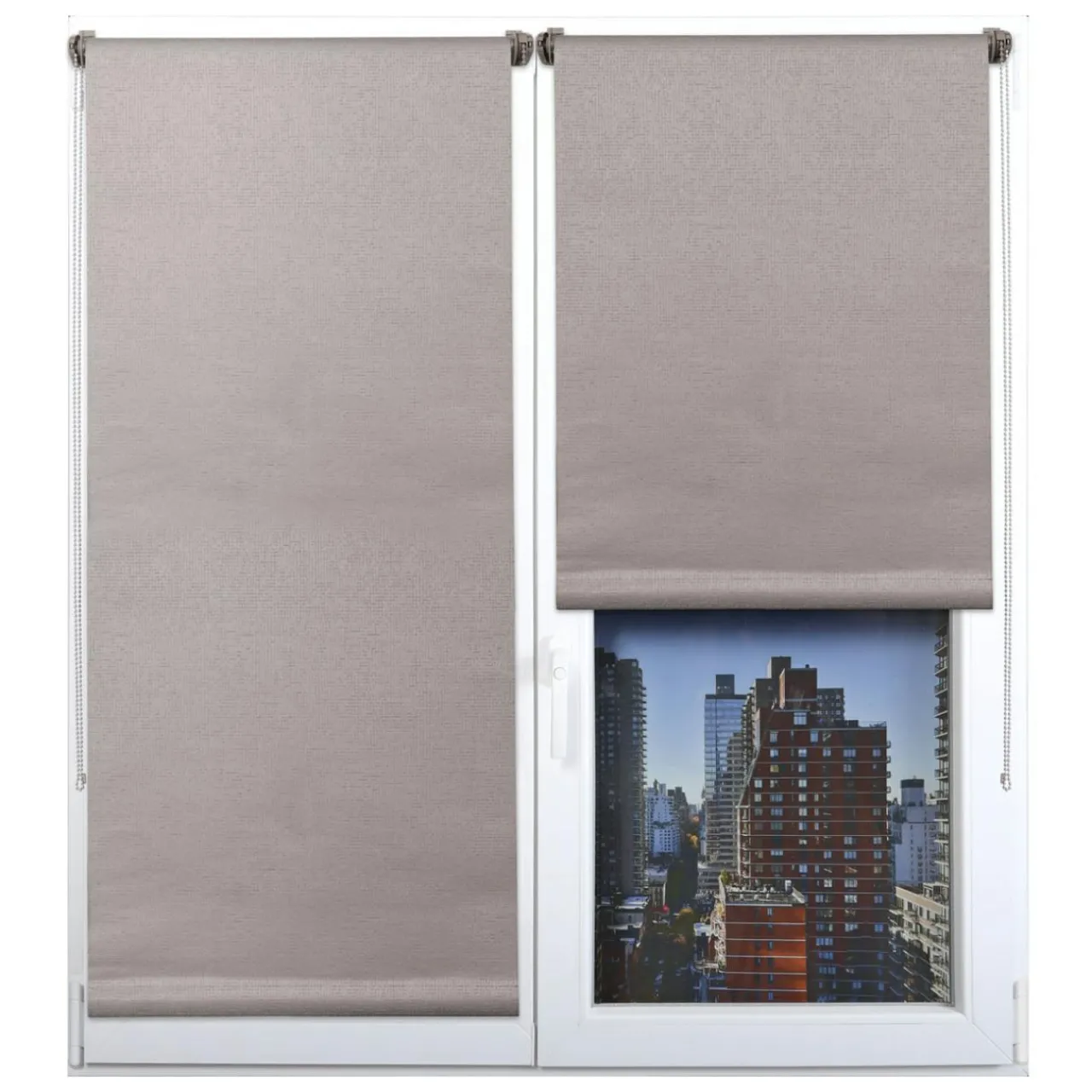 Store|LUANCE Store enrouleur occultant (45 x 180 cm) Lio Taupe