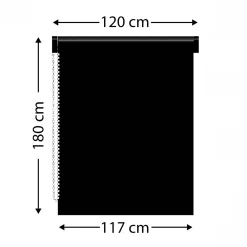 Store|LUANCE Store enrouleur tamisant (120 x 180 cm) Pure Taupe