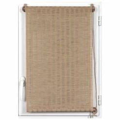 Store|LUANCE Store enrouleur tamisant (45 x 180 cm) Rayures Beige
