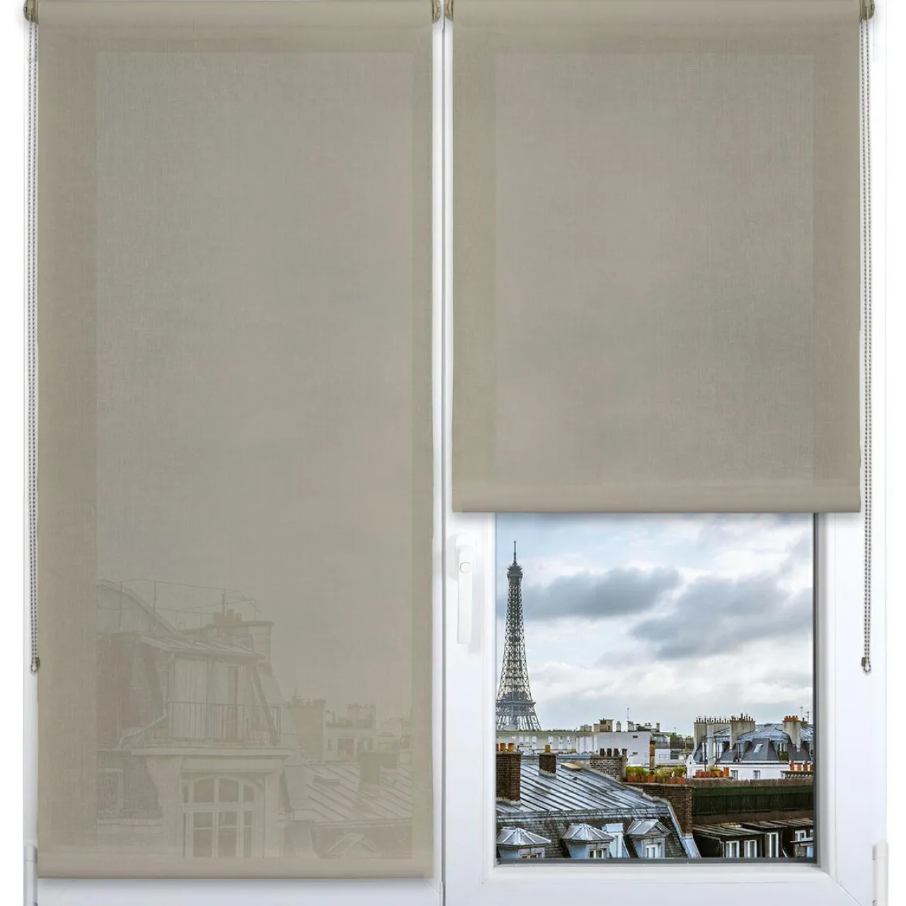 Store|LUANCE Store enrouleur tamisant (90 x 180 cm) Pure Taupe