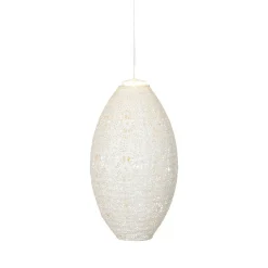 Luminaire Jardin|Eclairage Extérieur|KAEMINGK Suspension de jardin solaire (H38 cm) Lanterne ajourée he Blanc