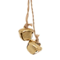 Décoration De Sapin|JJA Suspension de Noël en bois (D9 cm) Bonhomme de neige et flocon Blanc