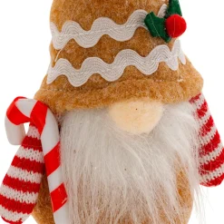 Décoration De Sapin|JJA Suspension de Noël (H14 cm) Lutin gourmand Marron clair