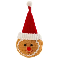 Décoration De Sapin|JJA Suspension de Noël (H18 cm) Tête de Pain d'épices Caramel Marron clair