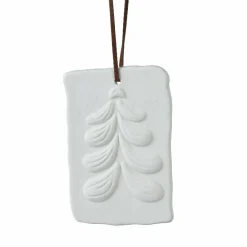 Décoration De Sapin|KAEMINGK Suspension de sapin (H10 cm) Oli Blanc