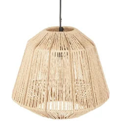 Lampe Suspension|ATMOSPHERA Suspension en corde (D29 cm) Ethnik Naturel