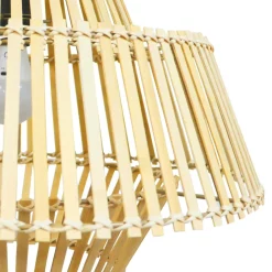 Lampe Suspension|EMINZA Suspension lumineuse design en bambou (D50 cm) Cabrera Naturel