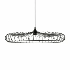 Lampe Suspension|OSTARIA Suspension lumineuse métal (D65,5 cm) Lisa Noir