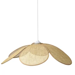 Lampe Suspension|OSTARIA Suspension lumineuse le (D68 cm) Margaux Naturel