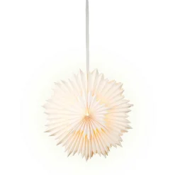Déco Et Objet De Noël|Déco Et Objet Lumineux|KAEMINGK Suspension lumineuse papier LED (D40 cm) Origami Star chaud Blanc