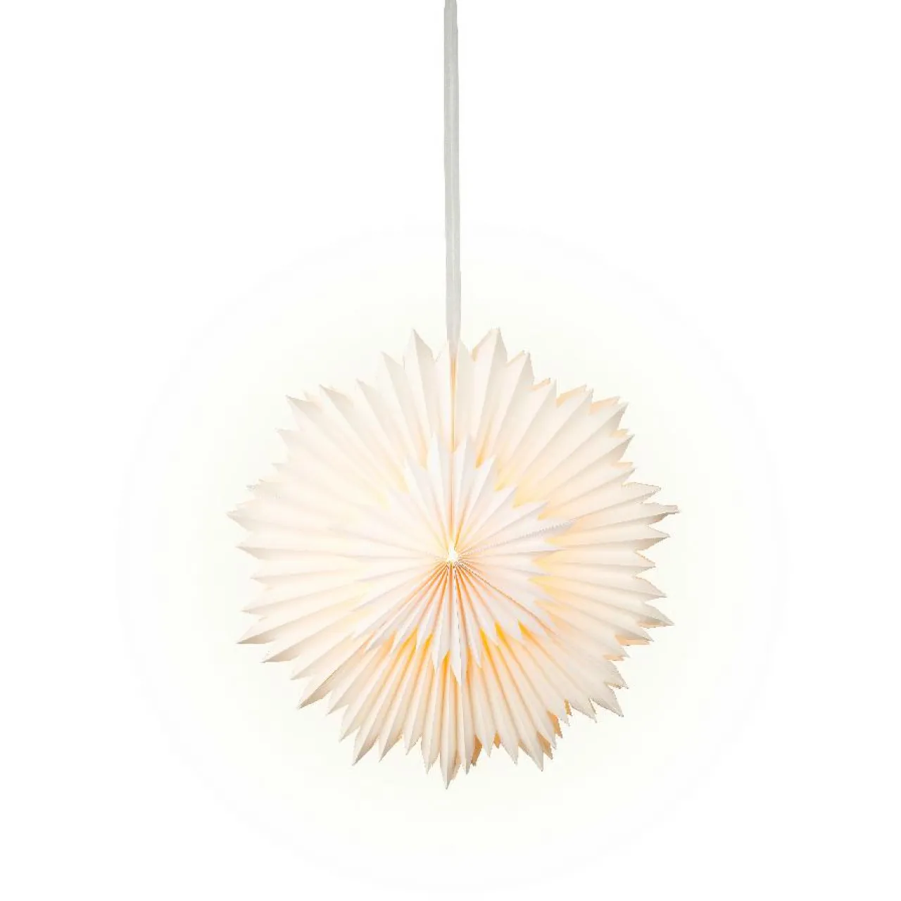 Déco Et Objet De Noël|Déco Et Objet Lumineux|KAEMINGK Suspension lumineuse papier LED (D60 cm) Origami Star chaud Blanc