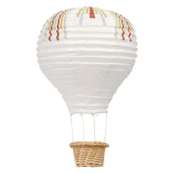 Objet Déco Enfant|OSTARIA Suspension montgolfière enfant papier (H40 cm) Serpentin Multicolore