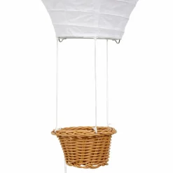 Objet Déco Enfant|OSTARIA Suspension Montgolfière papier (D30 cm) Fanions Multicolore