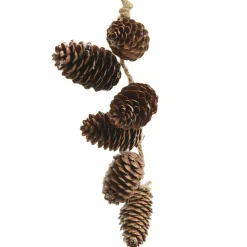 Décoration De Sapin|KAEMINGK Suspension Pomme de pin (H20 cm) Perlita Naturel