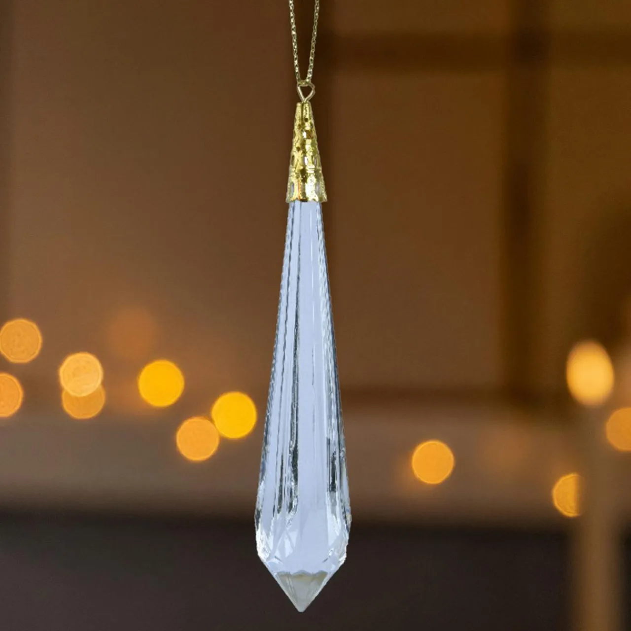 Décoration De Sapin|KAEMINGK Suspension précieuse (H19 cm) Stalactite diamant Transparent