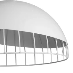 Lampe Suspension|OSTARIA Suspension ronde métal (D29,5 cm) Colisée he Blanc