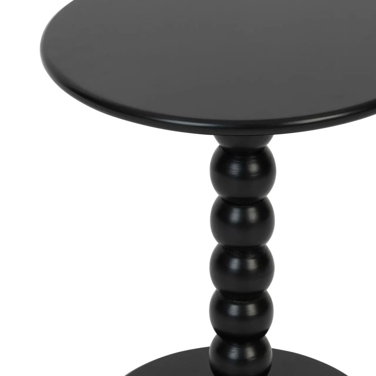 Table D'Appoint|Atmosphera, cru017dateur d'intu017drieur Table à café bois (H46,5 cm) Chamlo Noir