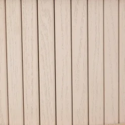 Table D'Appoint|Atmosphera, cru017dateur d'intu017drieur Table basse ronde en bois (H40 cm) Nysos Crème Beige