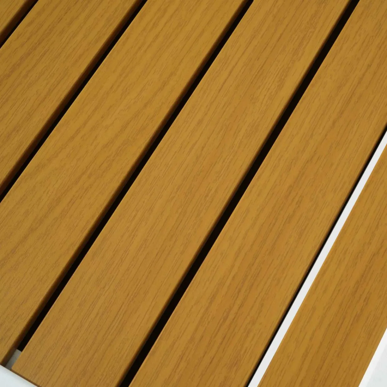 Table De Jardin|Salon De Jardin|MOBELLIA Table de jardin extensible en aluminium 12 places effet bois (200/320 x 100 cm) Murano Blanc