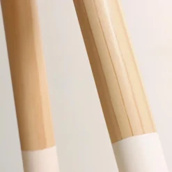 Petit Meuble Enfant|EMINZA Table et 2 chaises enfant bois (H44 cm) Oursons Blanc