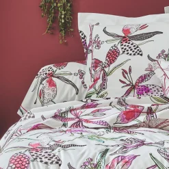 Taie D'Oreiller, Traversin|TRADILINGE Taie de traversin coton (L200 cm) Pénélope Rose