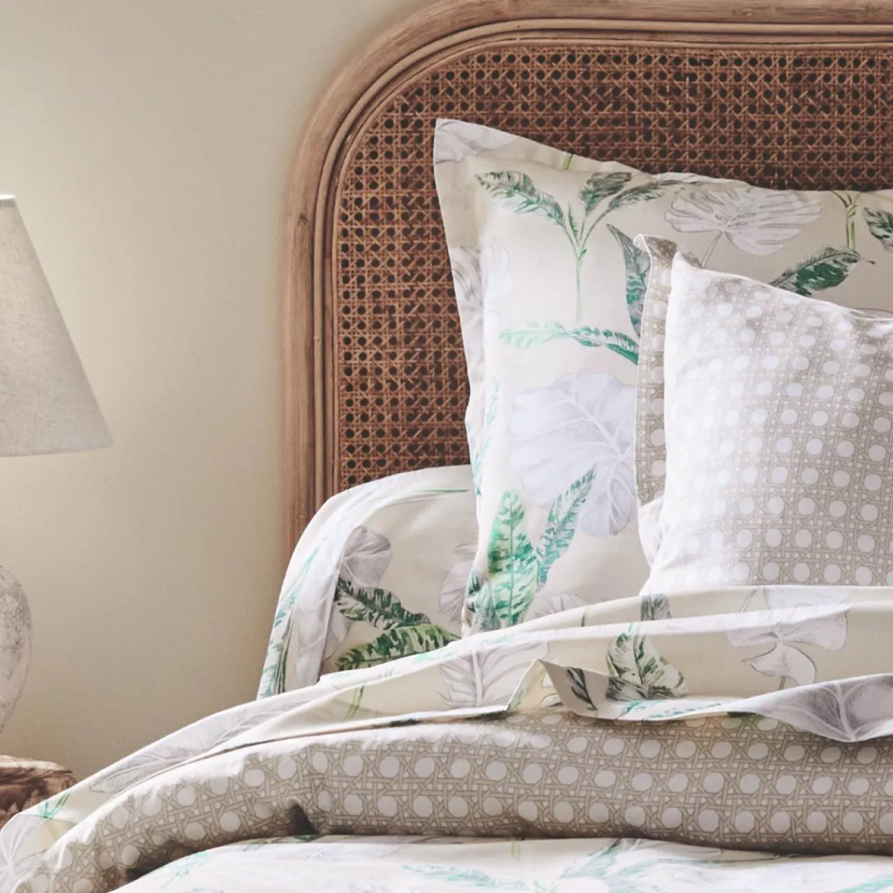 Taie D'Oreiller, Traversin|TRADILINGE Taie de traversin satin de coton (L200 cm) Voyage e Vert