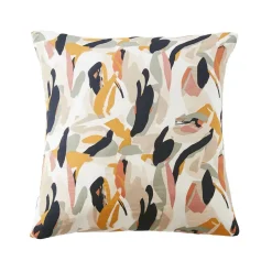 Taie D'Oreiller, Traversin|EMINZA Taie d'oreiller carrée gaze de coton (60 x 60 cm) Mathilda Multicolore