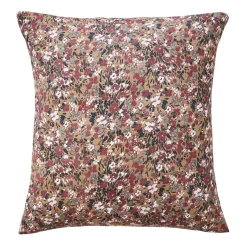 Taie D'Oreiller, Traversin|EMINZA Taie d'oreiller carrée gaze de coton (60 x 60 cm) Constance Camel