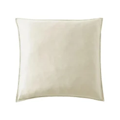 Taie D'Oreiller, Traversin|EMINZA Taie d'oreiller carrée lyocell Tencel™ lavé (63 x 63 cm) Olivia pampa Beige