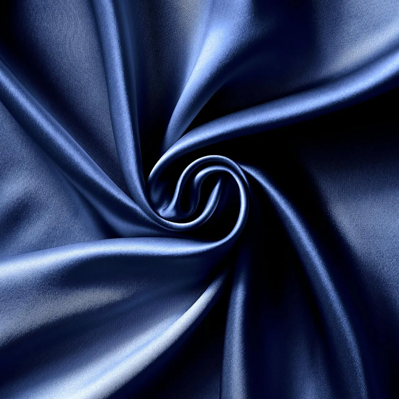 Taie D'Oreiller, Traversin|EMINZA Taie d'oreiller carrée soie de mûrier (63 x 63 cm) Mizuki Bleu marine