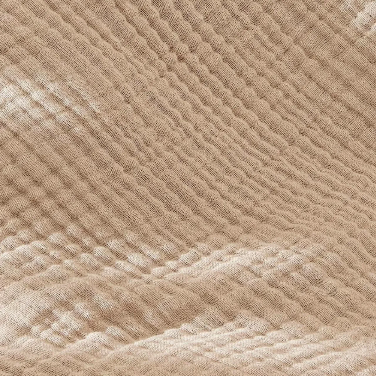 Taie D'Oreiller, Traversin|EMINZA Taie d'oreiller quadruple gaze de coton (50 x 70 cm) Victoria x Gaïa Ficelle