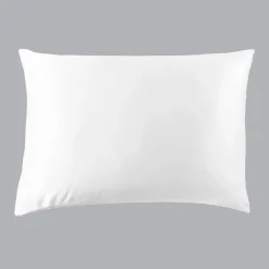 Taie D'Oreiller, Traversin|EMINZA Taie d'oreiller rectangulaire soie de mûrier (50 x 80 cm) Mizuki he Blanc