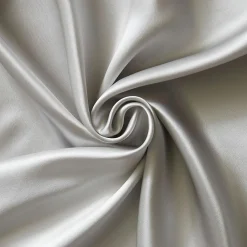 Taie D'Oreiller, Traversin|EMINZA Taie d'oreiller rectangulaire soie de mûrier (50 x 80 cm) Mizuki Gris clair