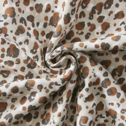 Taie D'Oreiller, Traversin|EMINZA Taie d'oreiller rectangulaire gaze de coton (50 x 70 cm) Rosa Marron