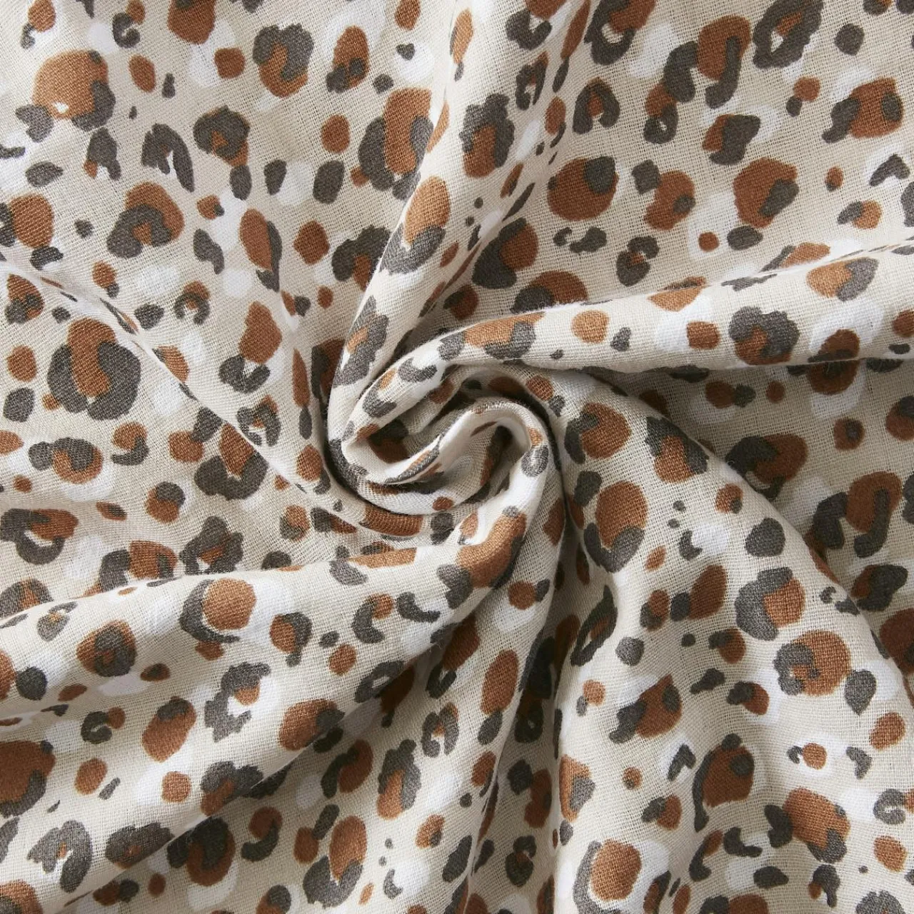 Taie D'Oreiller, Traversin|EMINZA Taie d'oreiller rectangulaire gaze de coton (50 x 70 cm) Rosa Marron