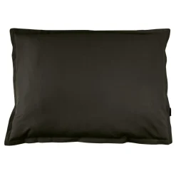 Taie D'Oreiller, Traversin|EMINZA Taie d'oreiller rectangulaire percale de coton (50 x 80 cm) Cali e Noir